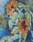 109 Zonnebloemen 2005 paneel [30 x 24]